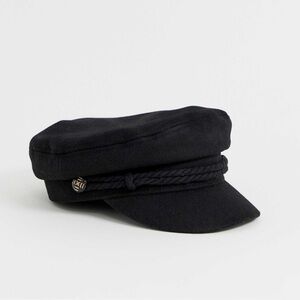 ASOS DESIGN high crown wool baker boy hat